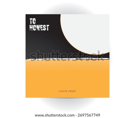 album design the name called of to honest