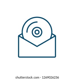 Album envelope icon