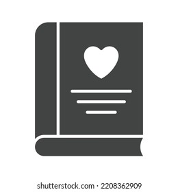 Imagen vectorial de icono del álbum. También se puede usar para Fitness físico. Adecuado para aplicaciones móviles, aplicaciones web y medios impresos.