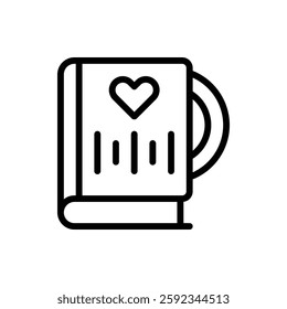 Album Outline Icon. Album Icon