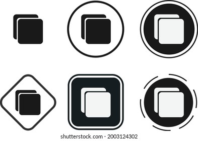 conjunto de iconos de álbumes. Colección de logotipo de esquema negro de alta calidad para diseño de sitios web y aplicaciones de modo oscuro móvil. Ilustración vectorial en fondo blanco