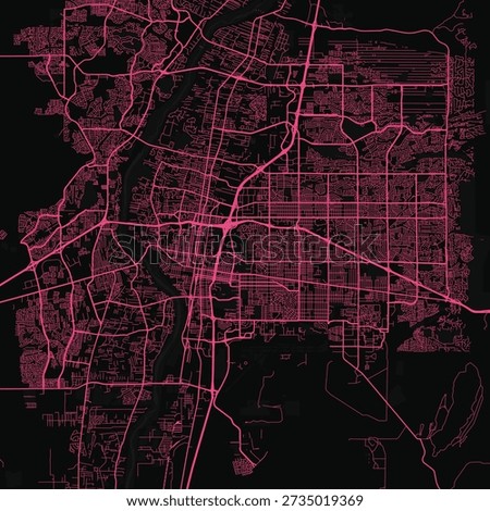 Albuquerque City Map explore paris refined lines and subdued monochrome hues enveloped in a structured urban grid, emphasizing refined linework, with balanced composition, in a minimal monochrome.