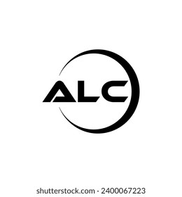 ALC Letter Logo Design, Inspiration für eine einzigartige Identität. Modernes Eleganz und kreatives Design. Markieren Sie Ihren Erfolg mit dem Markieren dieses Logos.