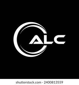 ALC Letter Logo Design, Inspiration für eine einzigartige Identität. Modernes Eleganz und kreatives Design. Markieren Sie Ihren Erfolg mit dem Markieren dieses Logos.