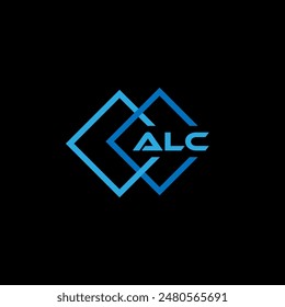 ALC Logo Design, Inspiration für eine einmalige Identität. Moderne Eleganz und kreatives Design. Wasserzeichen Deinen Erfolg mit dem Striking this Logo.