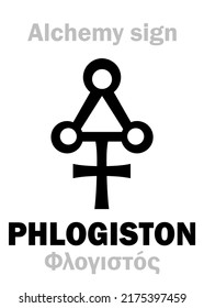 Alchemy Alphabet: PHLOGISTON (Φλογιστός ~ φλόξ “flame”) In Alchymia: Superfine Matter, Fiery Substance, That Fills All Combustible Substances And Is Released From Them During Combustion.