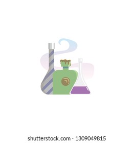 Alchemy flat design icon
