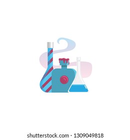 Alchemy flat design icon