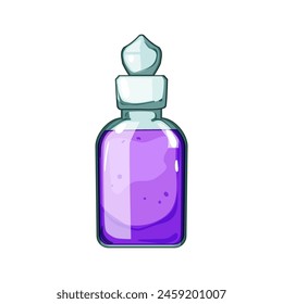 alchemy potion bottle cartoon. love poison, halloween alchemist, jar game alchemy potion bottle sign. isolated symbol vector illustration