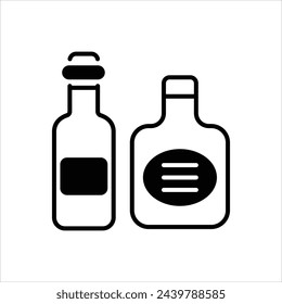 Alcohal icon editable stock vector stock