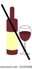 alcohol ban, alcohol ban icon