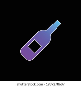 Alcohol blue gradient vector icon