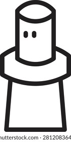 Alcohol Bottle Bung Line Icon