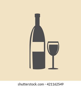 alcohol bottle icon