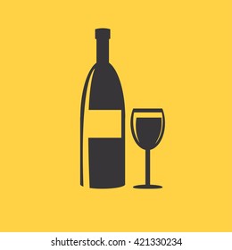 alcohol bottle icon