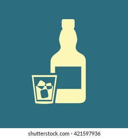 alcohol bottle icon