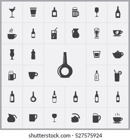 alcohol bottle icon. drinks icons universal set for web and mobile