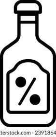 Alkoholflasche Alkohol Wein Getränke 10360
