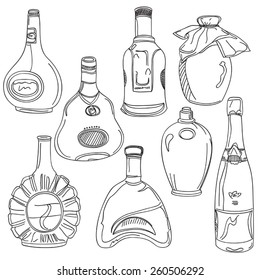 Bouteille Champagne Dessin Images Photos Et Images Vectorielles De Stock Shutterstock