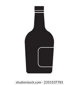 alcohol drink icon logo vector design template