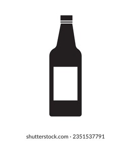 alcohol drink icon logo vector design template