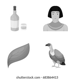 alcohol, ecology and other monochrome icon in cartoon style.history, animal icons in set collection.