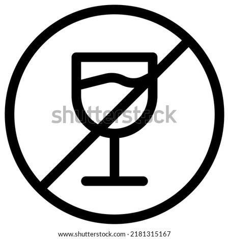 Alcohol forbidden for less than 18 years age restriction