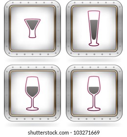 Alcohol glasses