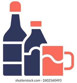 Alcohol Icon Element For Design And Vector