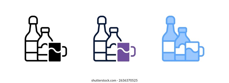 Alcohol Icon Element For Design And Vector
