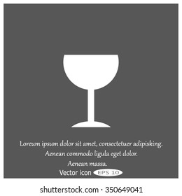 alcohol icon glass sign