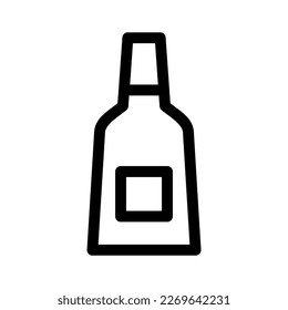 alcohol icon or logo isolated sign symbol vector illustration - high quality black style vector icons