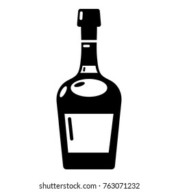 Alcohol icon. Simple illustration of alcohol vector icon for web