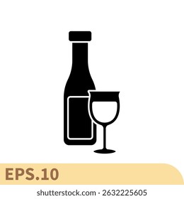 alcohol icons symbol vector elements for infographic web