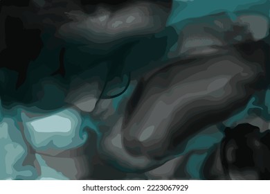 Alcohol ink colors background. Abstract vertical multicolored marble texture banner