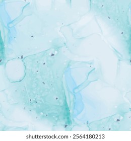 Alcohol Ink Marble. Gold Ink Paint. Water Pastel Watercolor. Blue Marble Background. Pink Abstract Watercolor. Watercolor Canvas. Vector Abstract Sky Painting. Green Copper Glitter. Modern Vector Ink