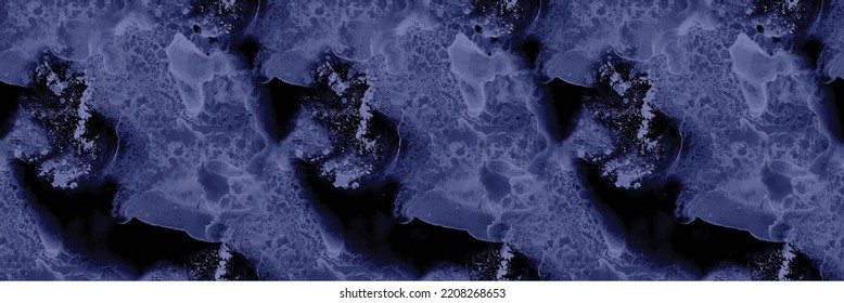 Alcohol Ink Marble Wall. Light Vector Ceramic. Blue Tile Ocean. Navy Marble Rock Texture. Blue Seamless Background. Denim Water Color Watercolor. Navy Sea Marble Watercolor. Modern Abstract Painting