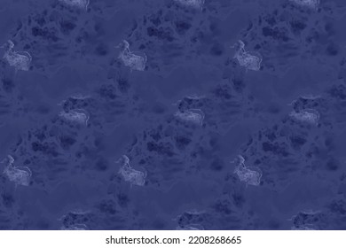 Espacio de repetición de tinta de alcohol. Acuarela De Mármol De La Marina. Fondo de color de agua blanca. Fondo de degradado azul. Textura del Mar de Mármol Azul. Cerámica Oceánica Elegante. Pintura de rock naval. Plantilla abstracta moderna