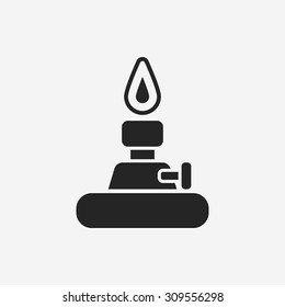 Alcohol lamp icon