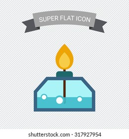 Alcohol lamp icon