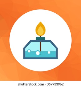Alcohol lamp icon