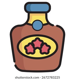 Alcohol Modern Vector Icon – Minimal Illustration Symbol Template for Web Mobile App UI Design