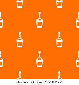 Alcohol pattern vector orange for any web design best