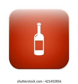 Alcohol sign icon. Drink symbol. Bottle.