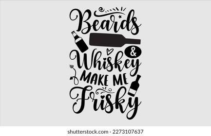 - Alcohol SVG T Shirt design, This typography can be used as a print on svg and bags, stationary or as a poster.