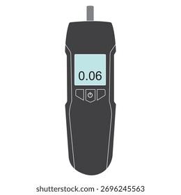 Diseño de símbolo de Ilustración vectorial del kit de prueba de alcohol