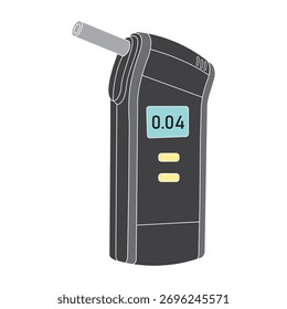 alcohol test kit vector illustration symbol design