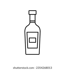 Alcohol vector icon which can easily modify or edit

