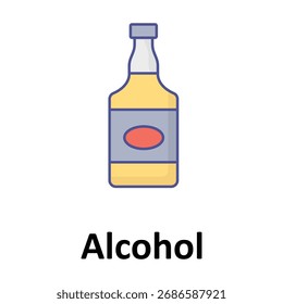 Alcohol Vector icon which can easily modify or edit
