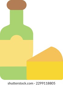 ilustración de alcoholemia en un fondo transparente. Símbolos de calidad superior. Iconos vectoriales de color de línea para el concepto y el diseño gráfico. 
